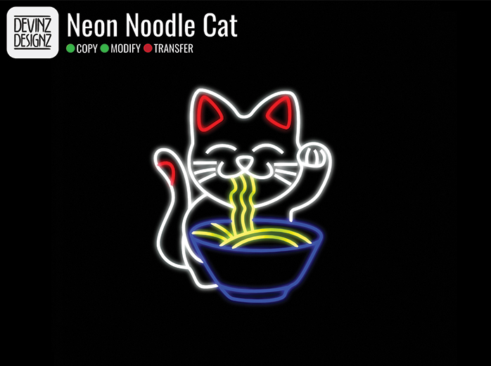 Neon - Noodle Cat