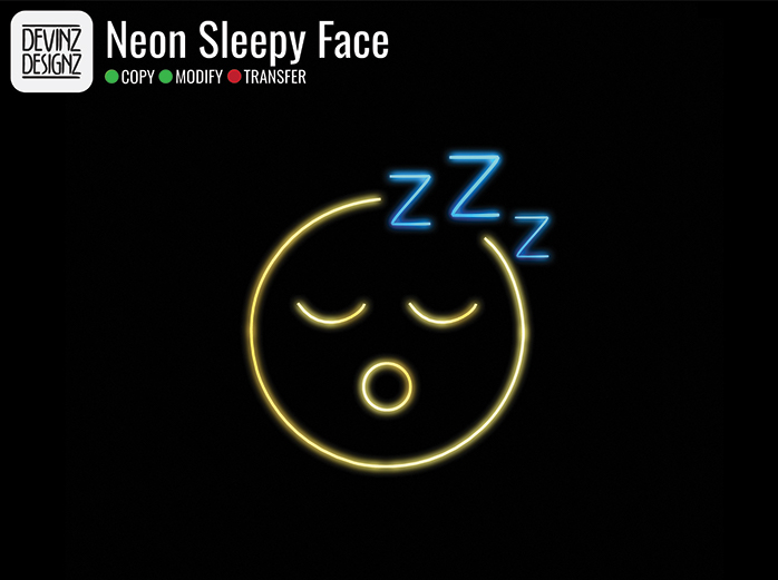Neon - Sleepy Face