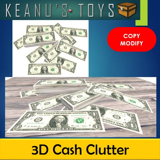 3D Clutter of Cash