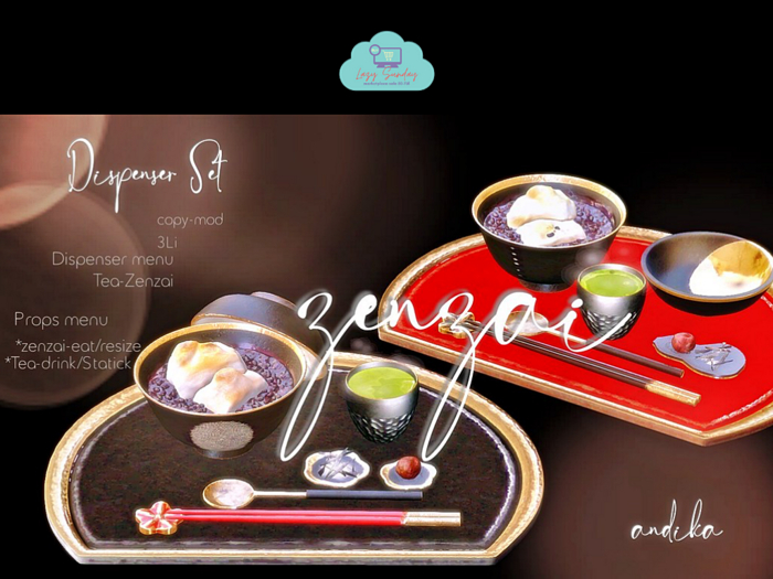 ADD/andika{ZENZAI}Dispenser Set