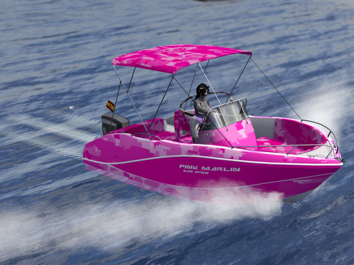 StB TMS Pink Marlin - Pink Camouflage