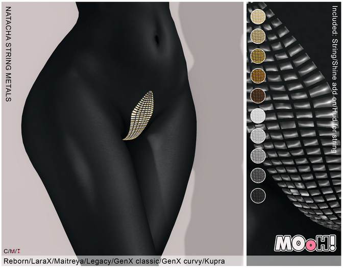 MOoH! Natacha string metals Hud (Add)