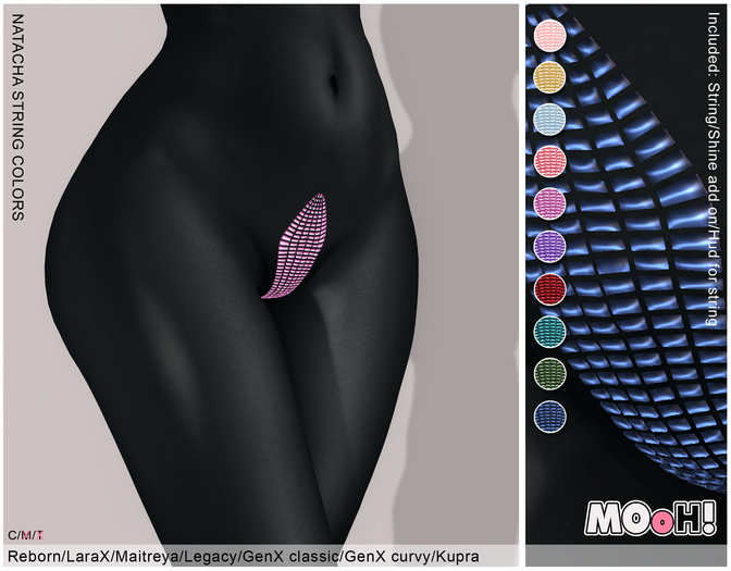 MOoH! Natacha string colors Hud (Add)