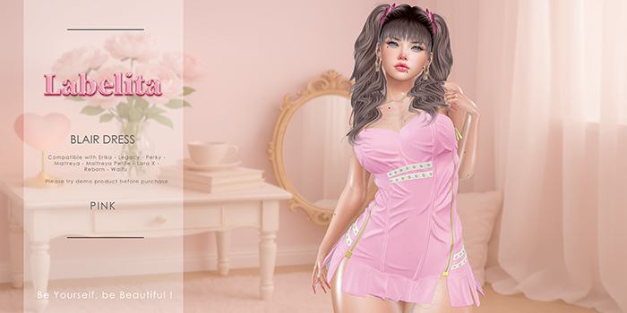[LABELITA] Blair Dress Pink