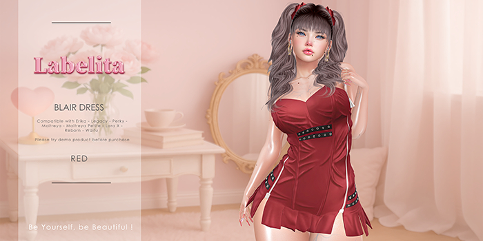 [LABELITA] Blair Dress Red