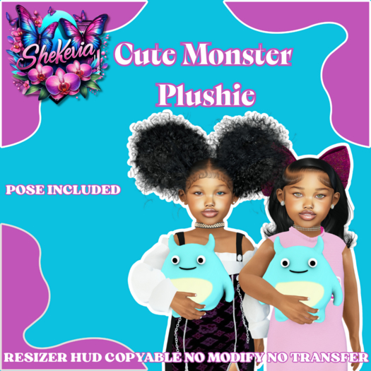 [SHEKEVIA] CUTE MONSTER PLUSHIE