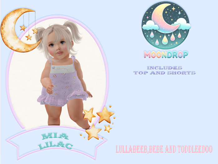 Moondrop~Mia Set Lilac ADD ME