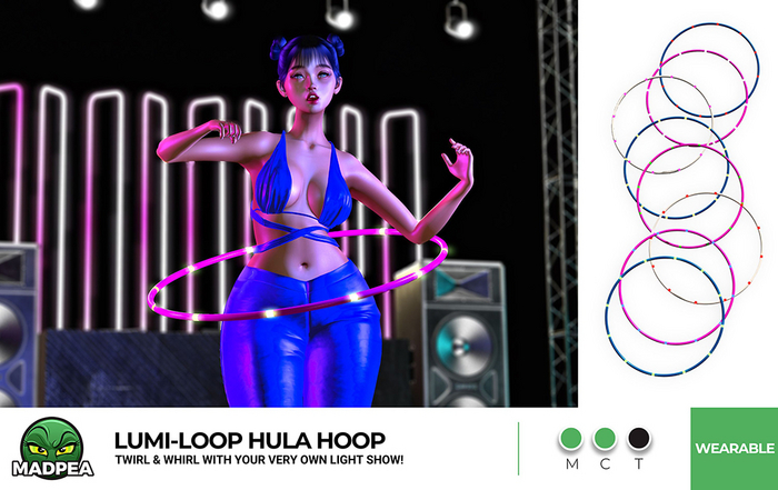 MadPea Lumi-Loop Hula Hoop