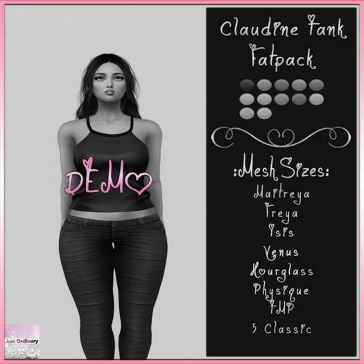 Claudine Tank Demo