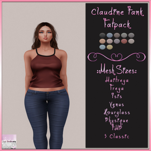 Claudine Tank Fatpack
