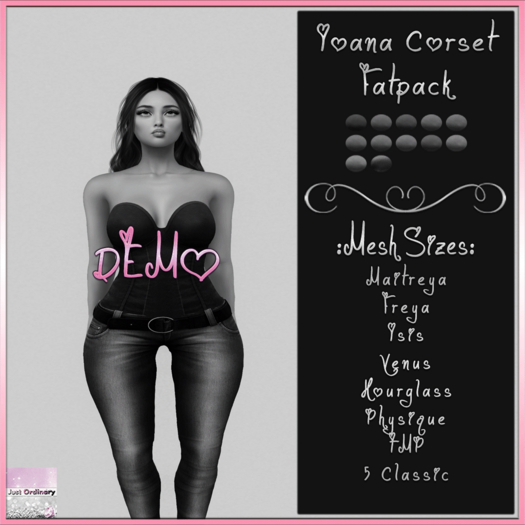 Ioana Corset Demo