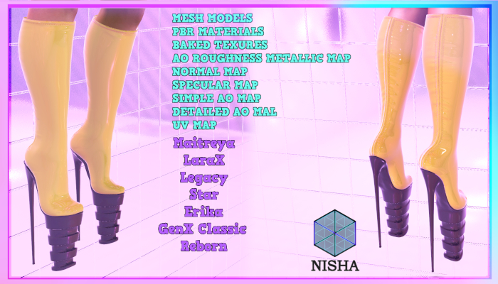Nisha - Rey boots DEMO