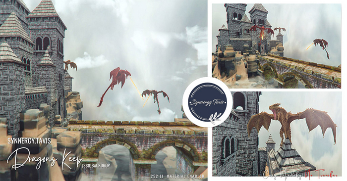 SYNNERGY.TAVIS// Dragon's Keep [360]Backdrop