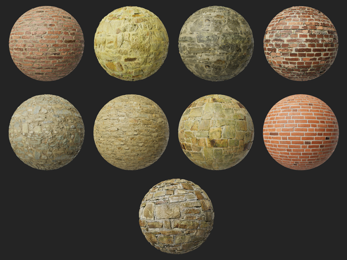 AmbientCG Bricks 094-102 Materials&Textures2K