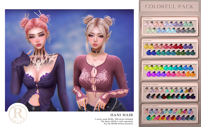 RAMA.SALON - Hani Hair 'Colorful Pack'