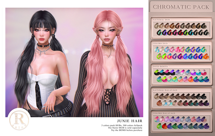 RAMA.SALON - Junie Hair 'Chromatic Pack'