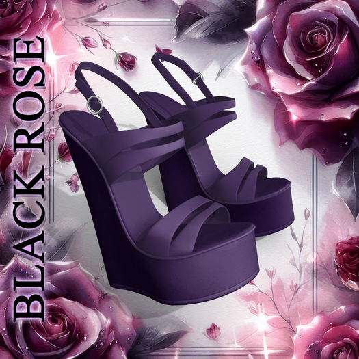 Purple Wedges LaraX