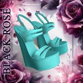 Teal Wedges LaraX