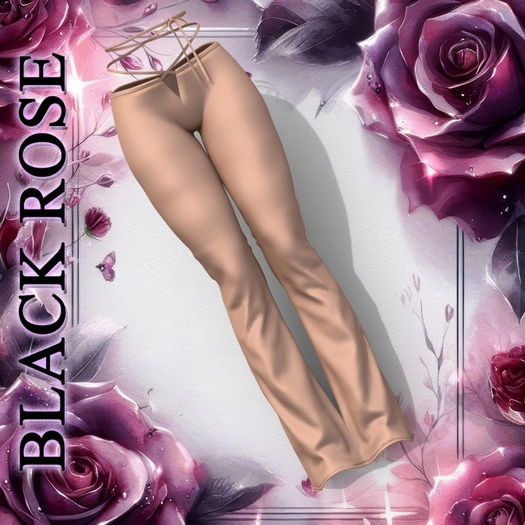 Beige Ribbon Pants Reborn