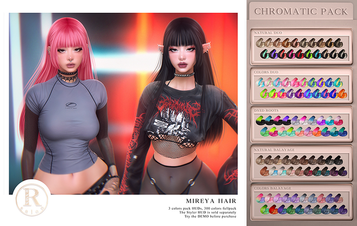 RAMA.SALON - Mireya Hair 'Chromatic Pack'