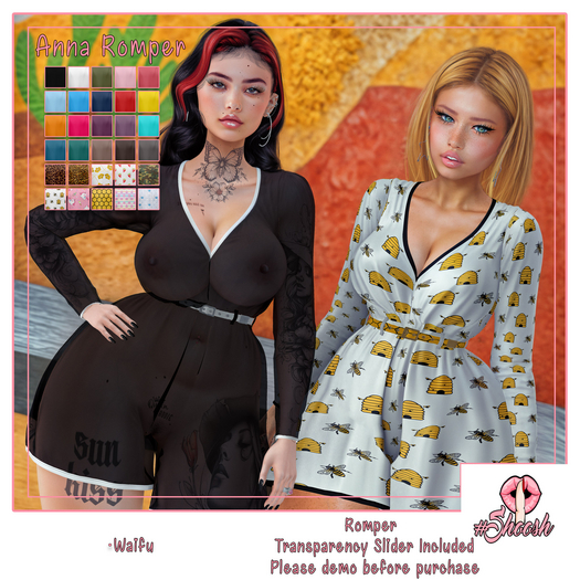 #SHOOSH - Anna Romper [WAIFU]