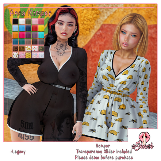 #SHOOSH - Anna Romper [LEGACY]