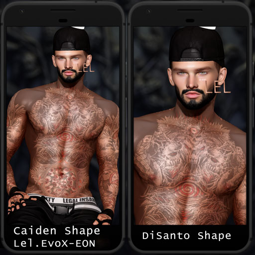 Caiden shape  - Lelutka Evox EON 4.0