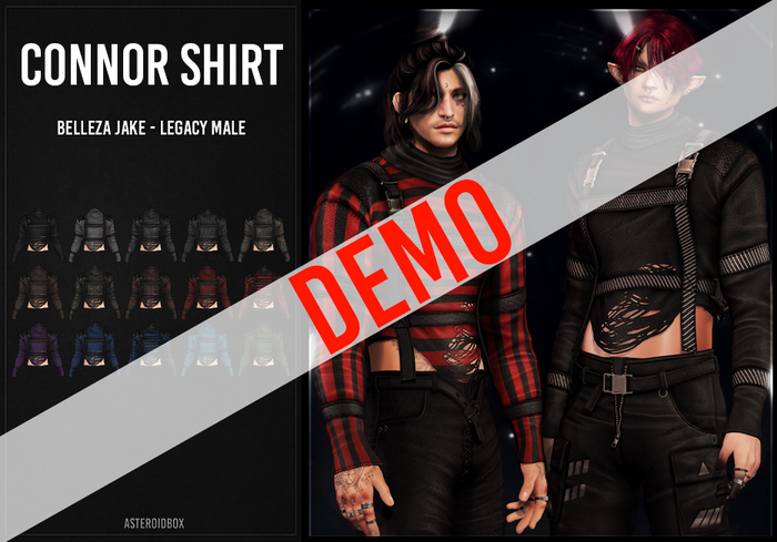 AsteroidBox. Connor Shirt - DEMO