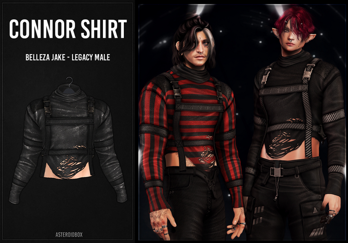 AsteroidBox. Connor Shirt - Damaged