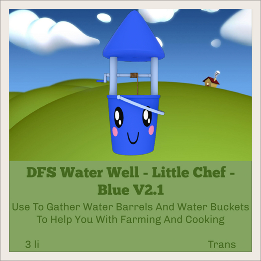 DFS Water Well - Little Chef - Blue V2.1