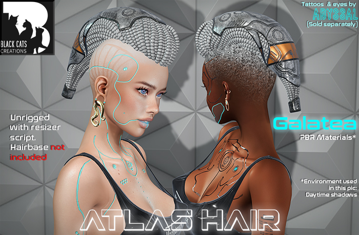 [BCC] Atlas Hair - Galatea  - ADD ME