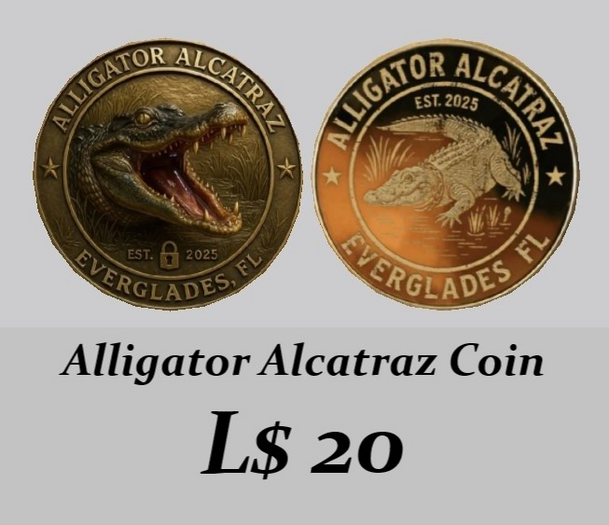 Alligator Alcatraz Coin