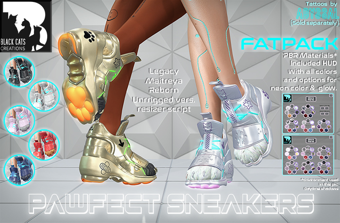 [BCC] Pawfect Sneakers - FATPACK -  ADD ME