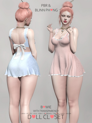 ~DOLL CLOSET~ BOWIE FATPACK