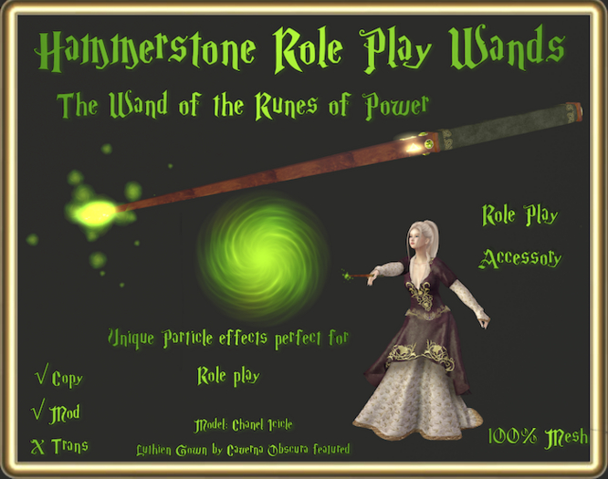 The Wand of the Runes of Power