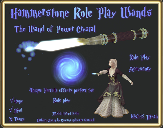 The Wand of the Power Crystal