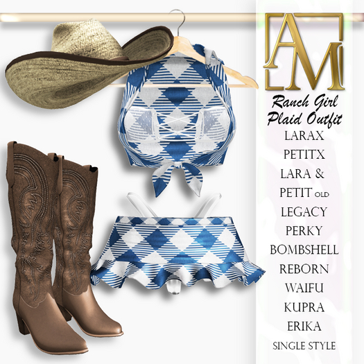 .: AlmaMiranda :. Ranch Girl Plaid Outfit