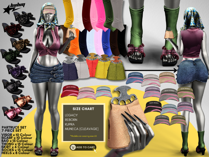 [BAHM] Partruce // .skirt x Grey