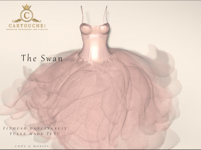 !C! Pink Swan {Fitmesh Maitreya}