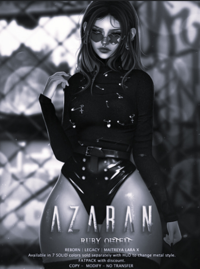 AZARAN - RUBY OUTFIT - DEMO.
