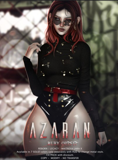 AZARAN - RUBY OUTFIT - GREEN.