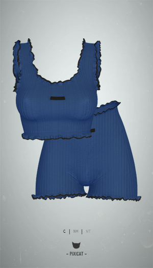 -Pixicat- Honey Set (Blue)