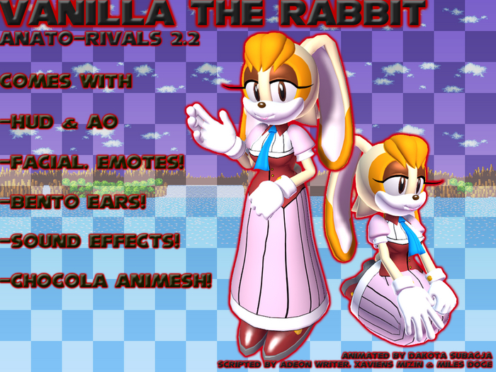 (LCD-Anato 2.2) Vanilla the Rabbit Avatar