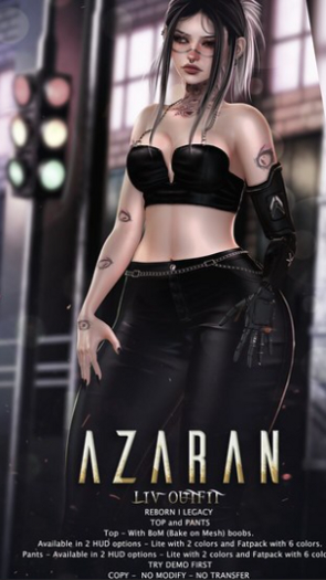 AZARAN - LIV PANTS - LITE.