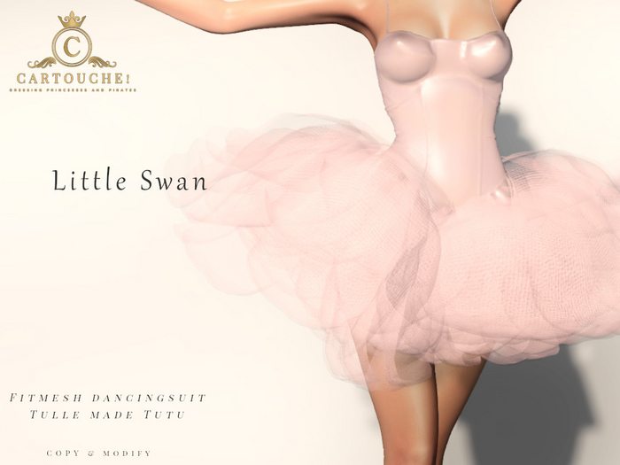 !C! Little Swan Pink  {Fitmesh Maitreya}
