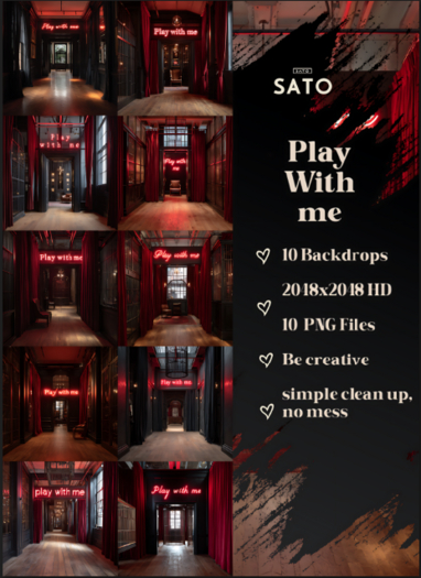SATO - Play With me backdrops (UNPACK)