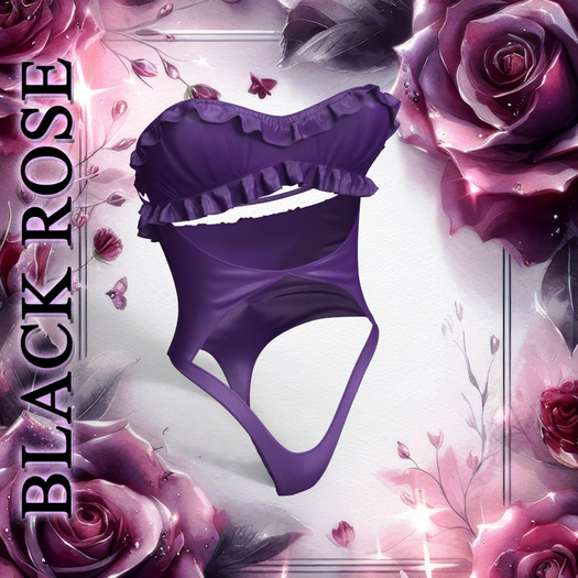 Purple Ruffle Swimwear Reborn
