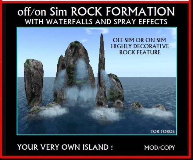 Off sim rock formation