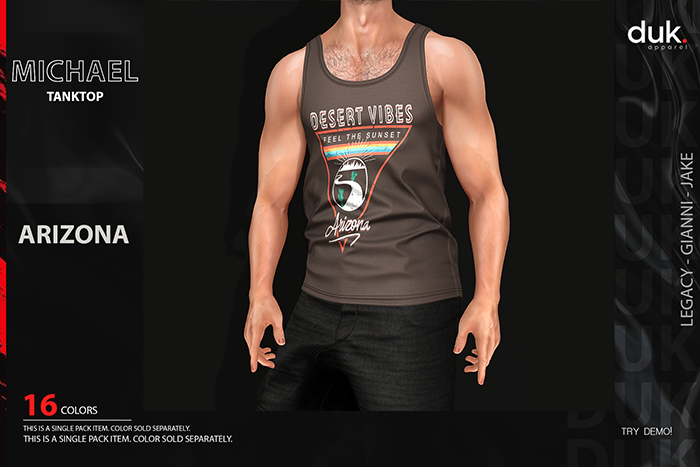 [DUK] - Michael Tanktop //  - Arizona - Wear