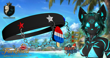 -:[W&C]:- FurKissed Collar  - Stars & Licks